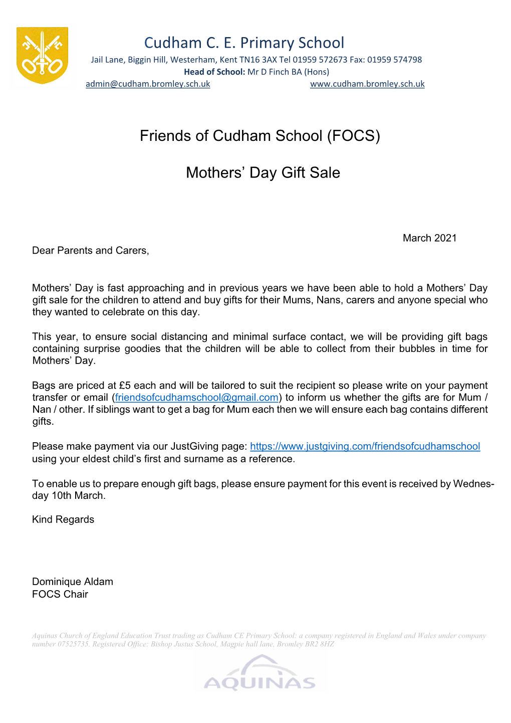Cudham C. E. Primary School