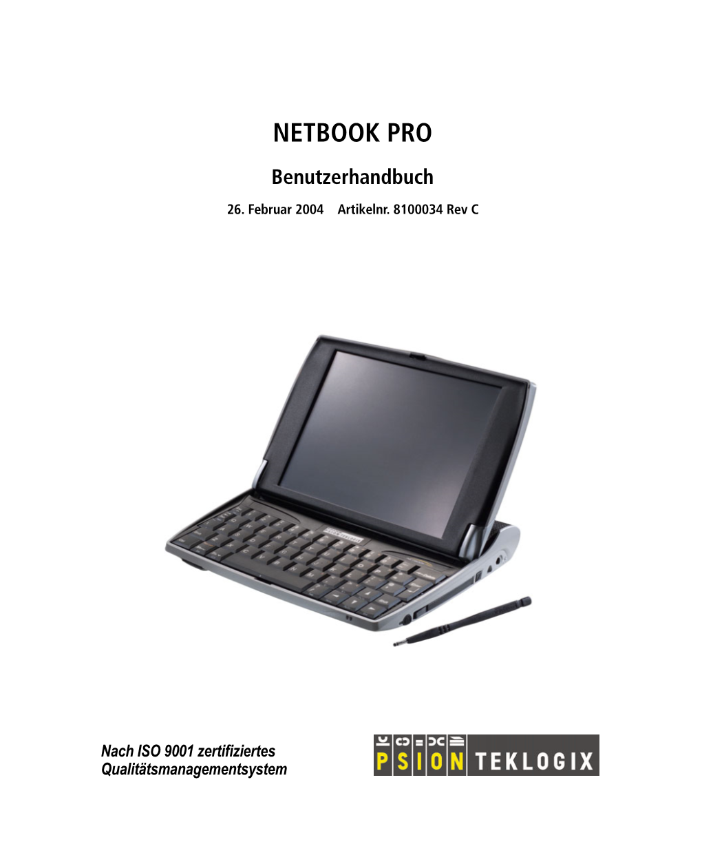 NETBOOK PRO User Manual