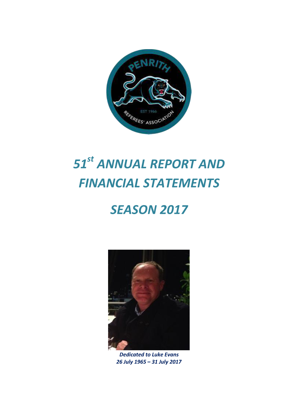 51St Annual Report and Financial Statement 2017