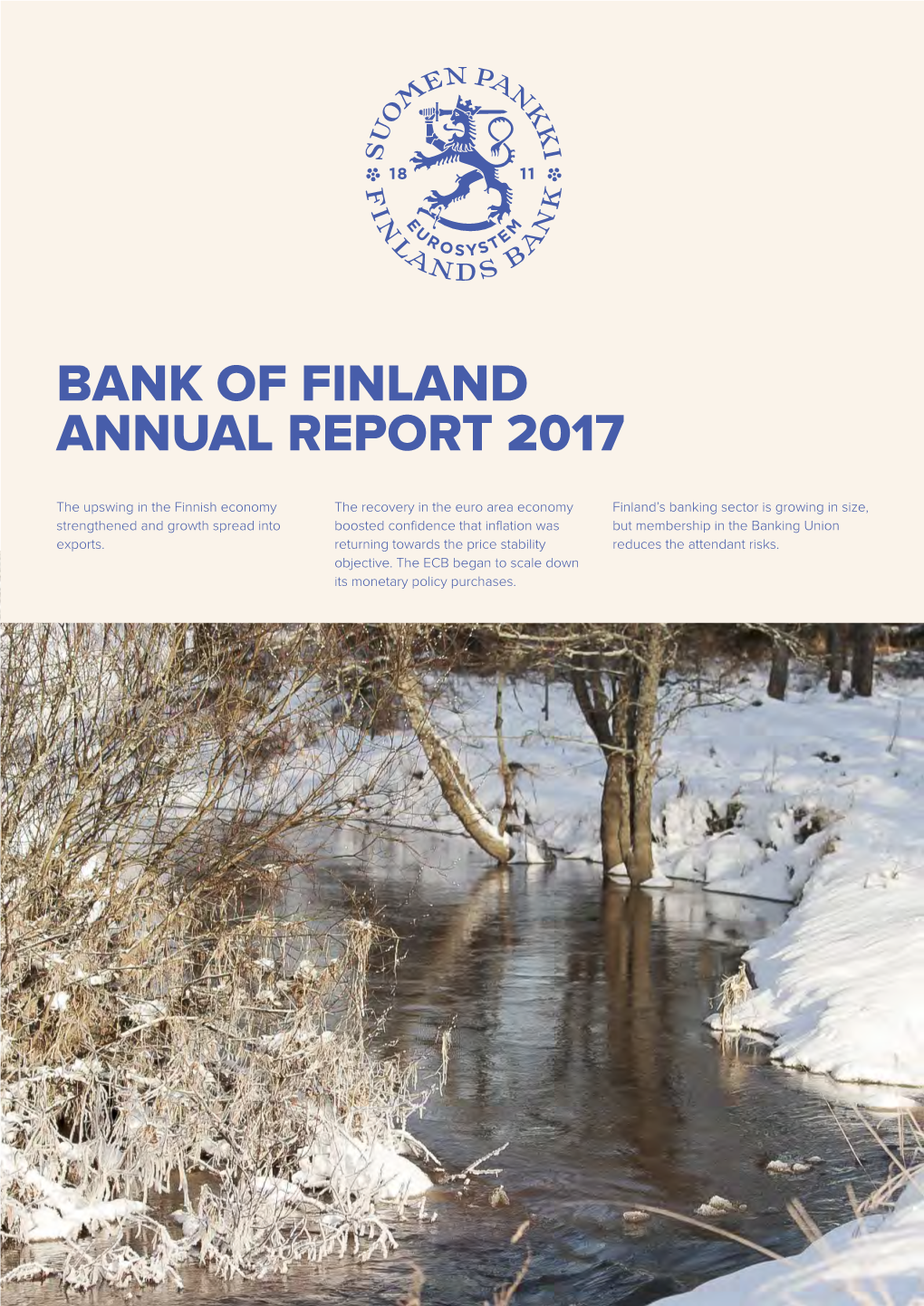 Bank of Finland Annual Report 2017 Bank of Finland Annual Report 2017