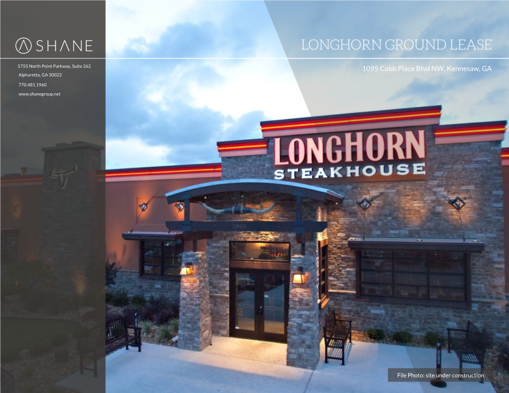 Longhorn Ground Lease