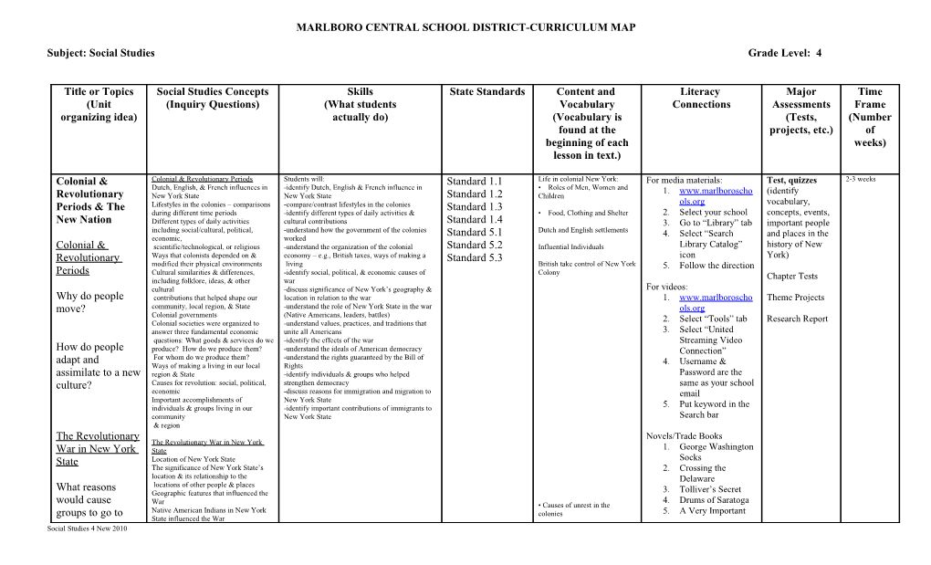 Marlboro Central School District