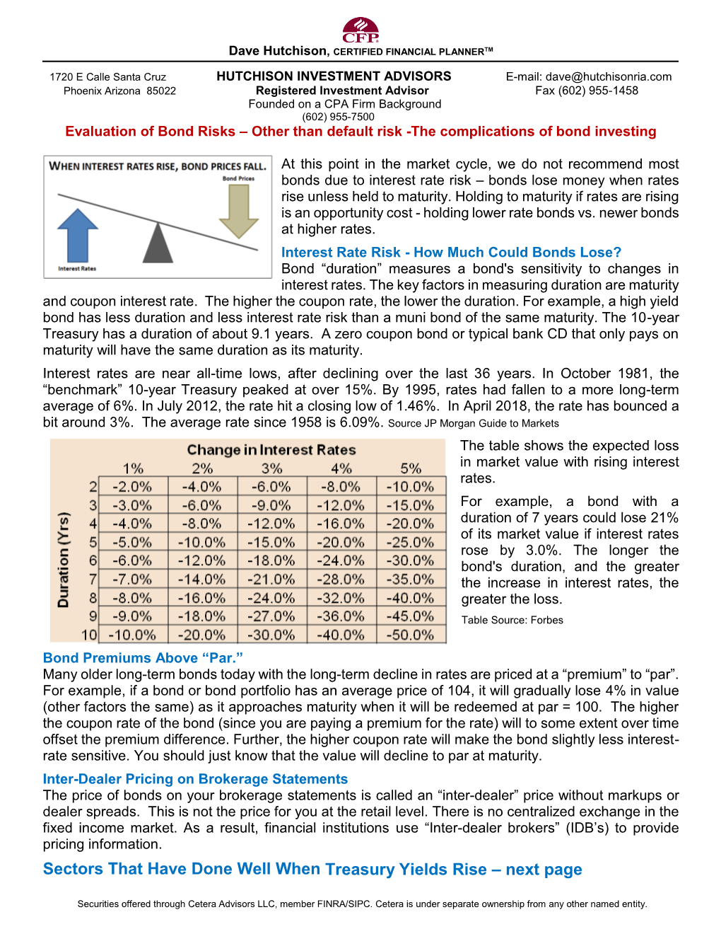 Sectors That Have Done Well When Treasury Yields Rise – Next Page