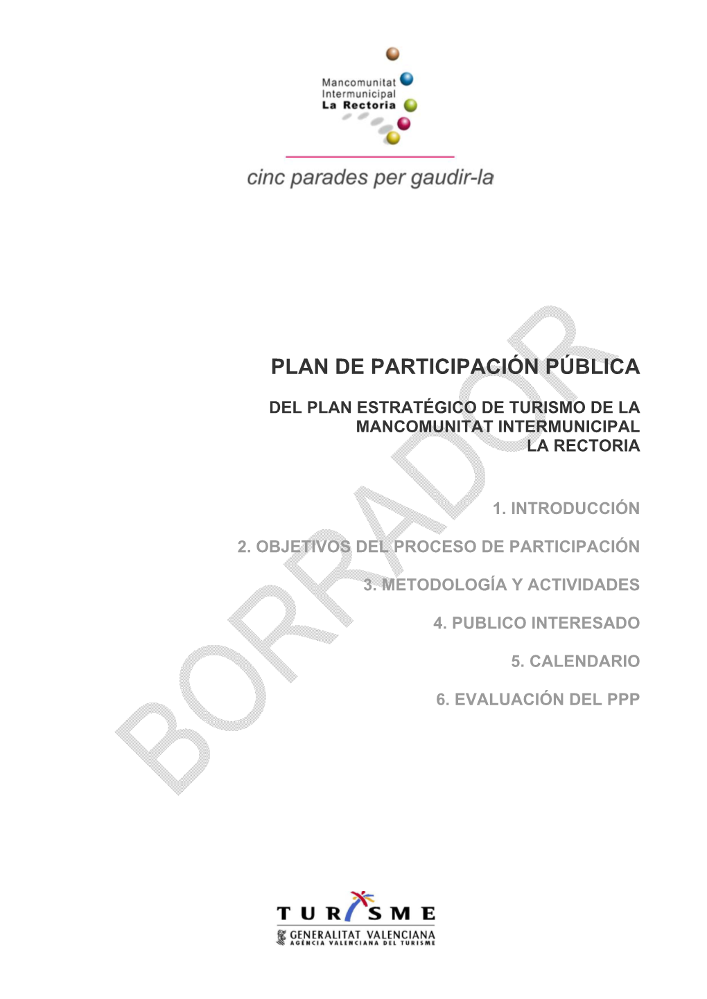 Plan De Participación Pública