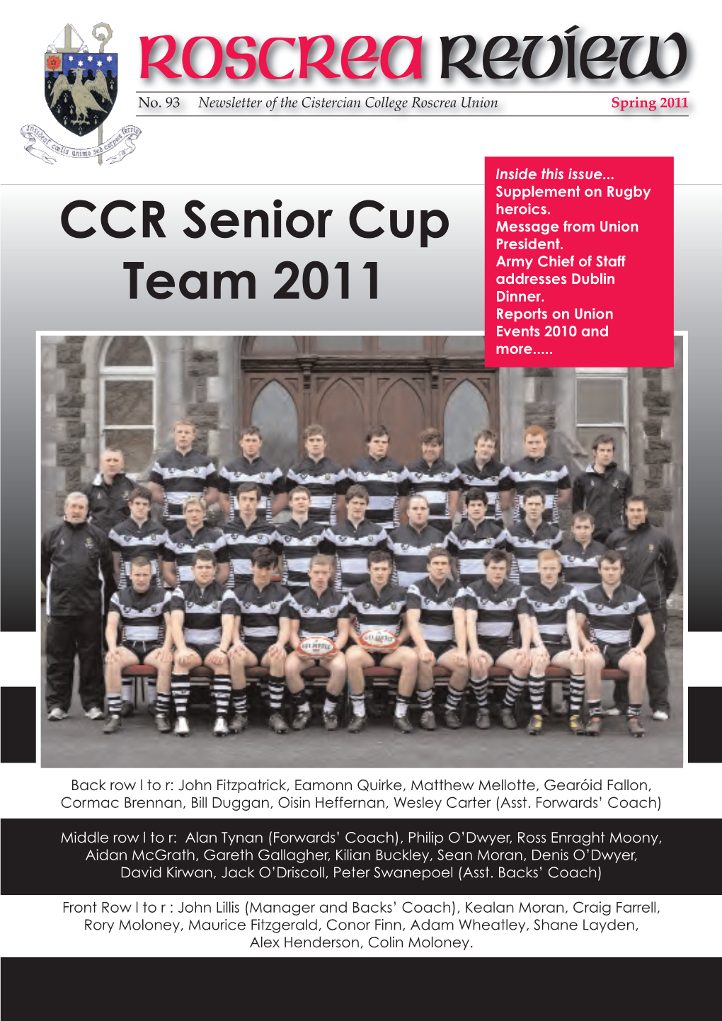 Roscrea Review Spring 2011