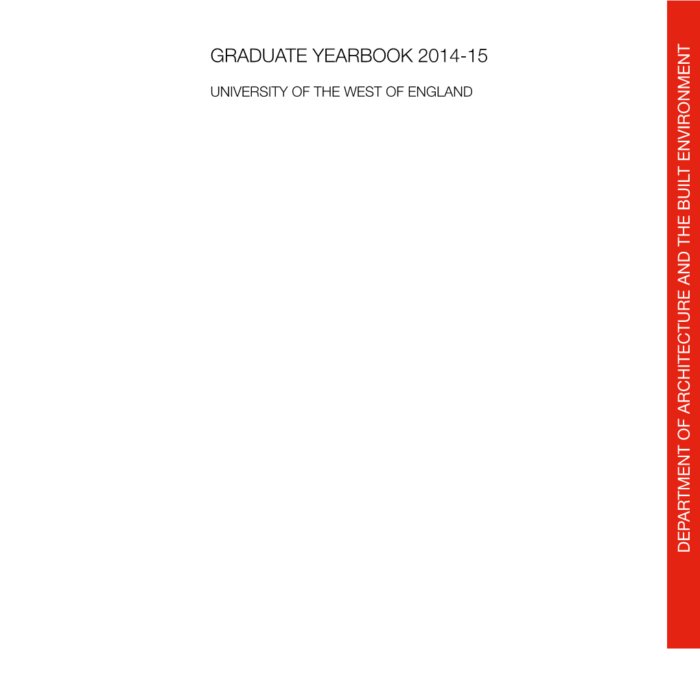 Graduate Yearbook 2014-15