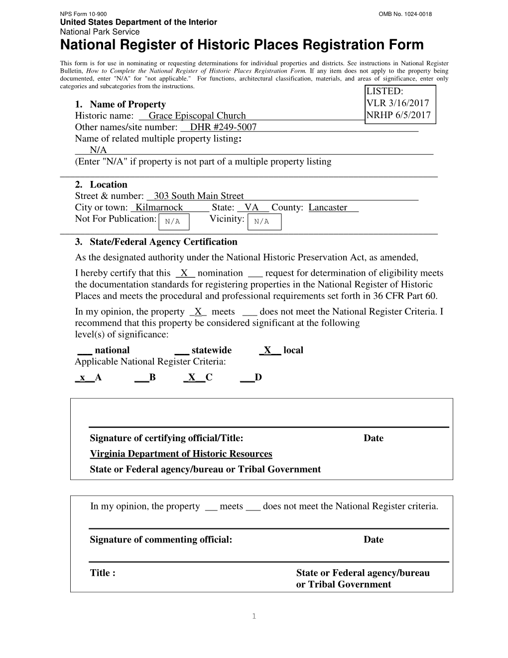 Nomination Form