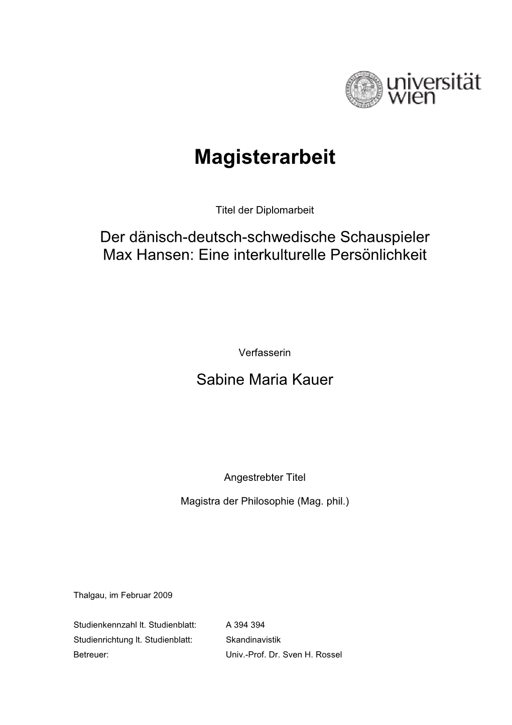 Neu Diplomarbeit Sabine Kauer