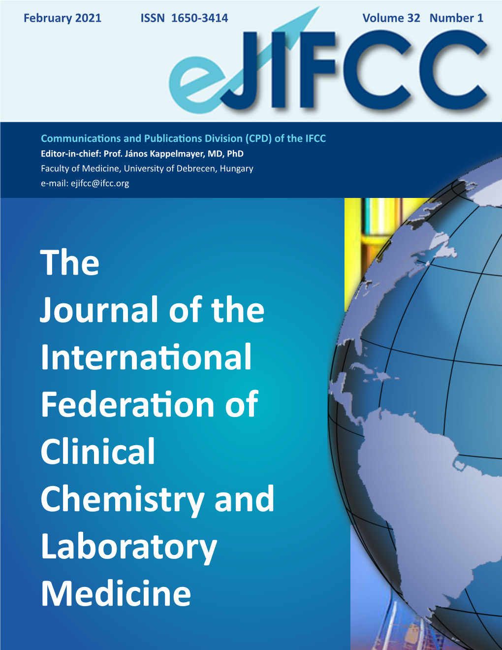 The Journal of the International Federation of Clinical Chemistry and Laboratory Medicine in This Issue