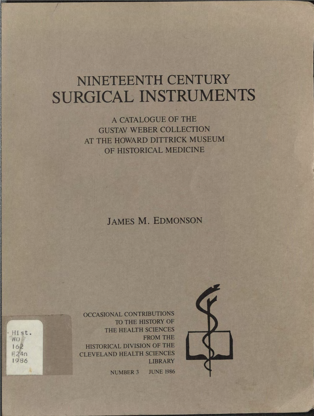 Nineteenth Century Surgical Instruments