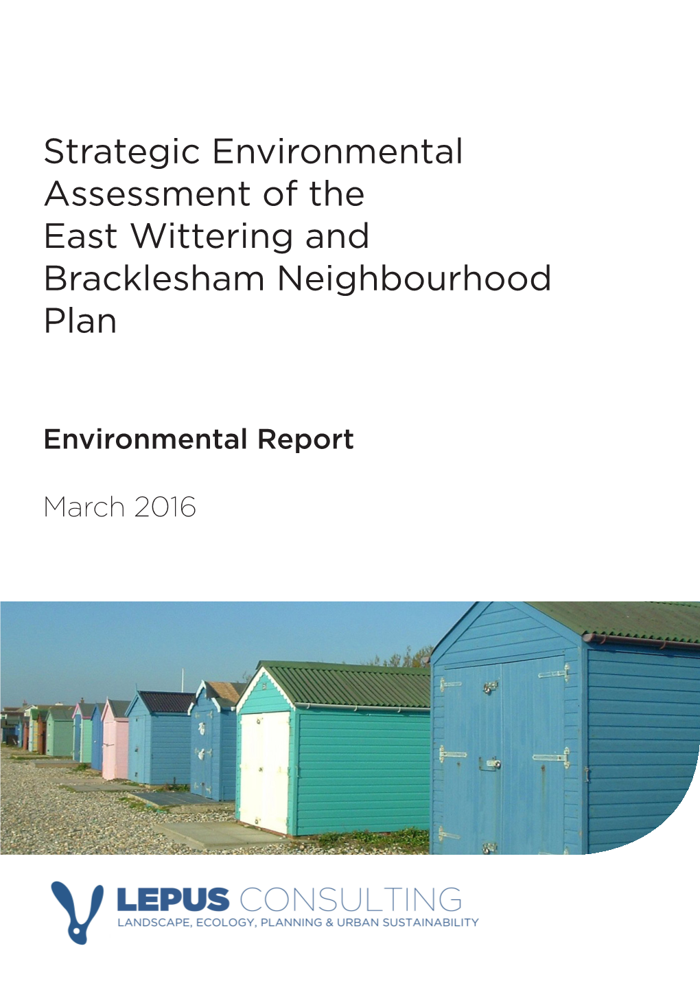 Environmental Report March 2016