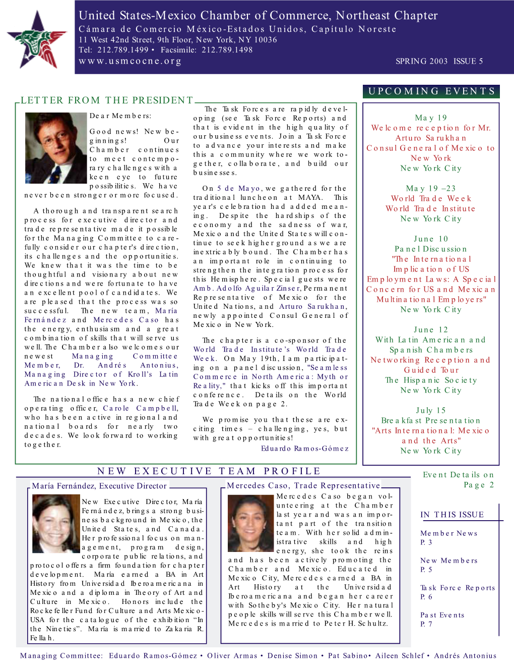 Spring 2003 Issue 5