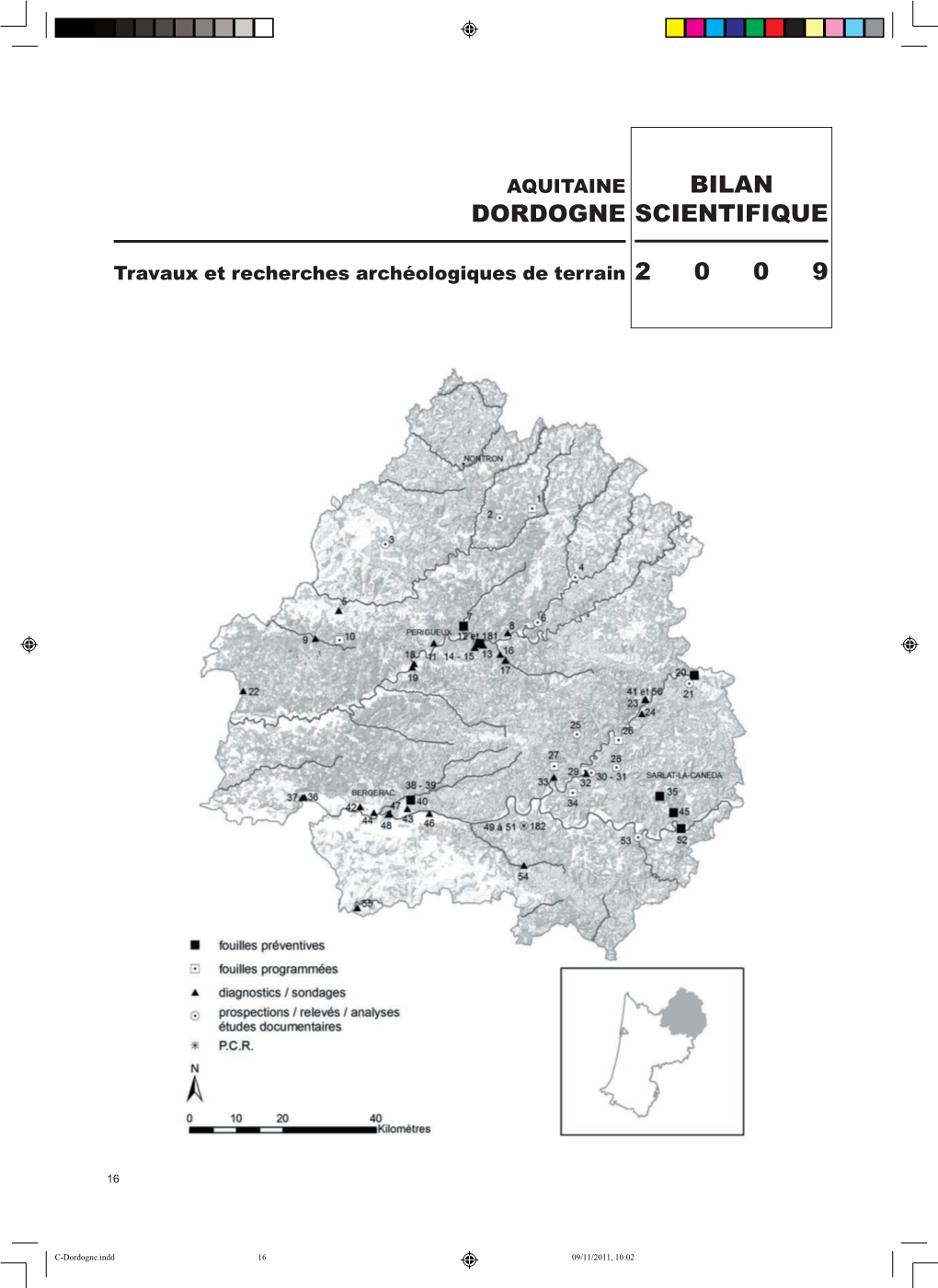 Bilan Scientifique 2 0 0 9 Dordogne