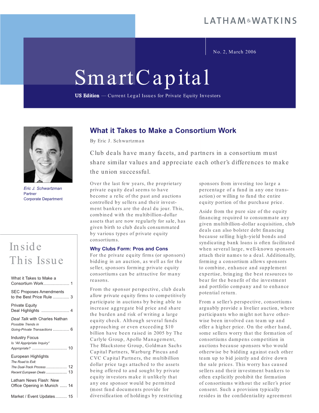 Smartcapital Newsletter, US Edition