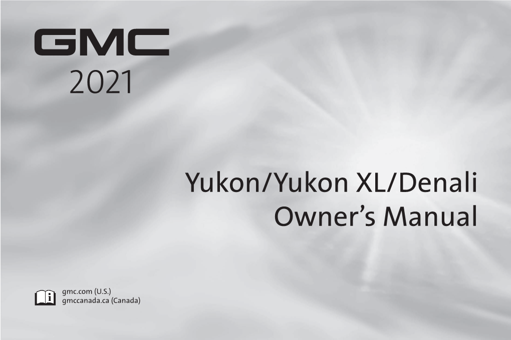 2021 GMC Yukon/Yukon XL/Yukon Denali Owner's Manual