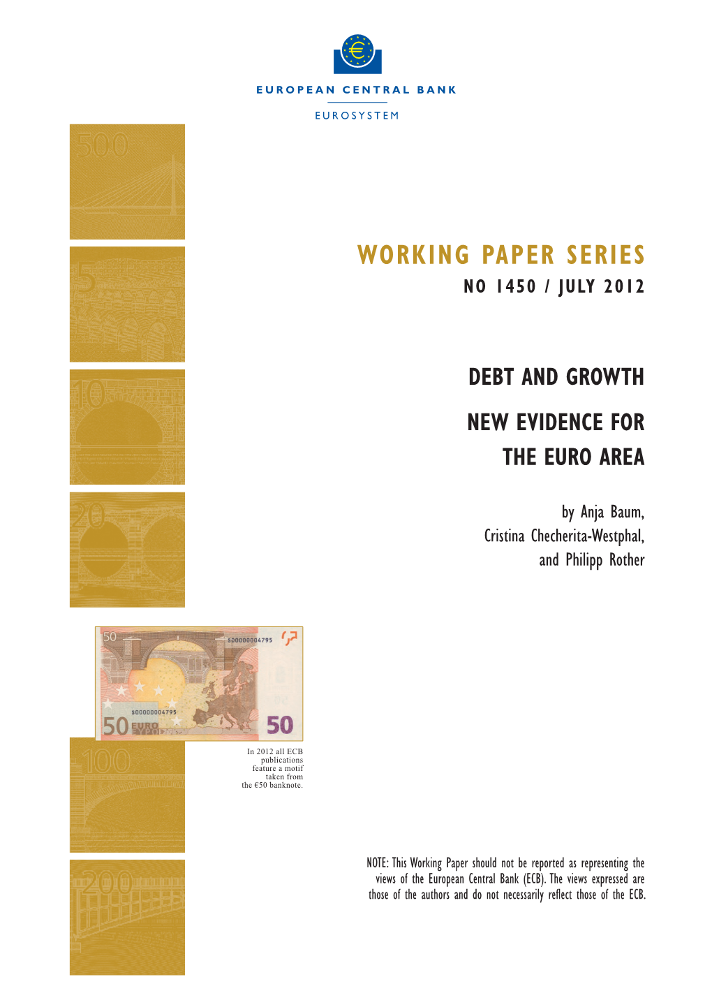 Debt and Growth: New Evidence for the Euro Area