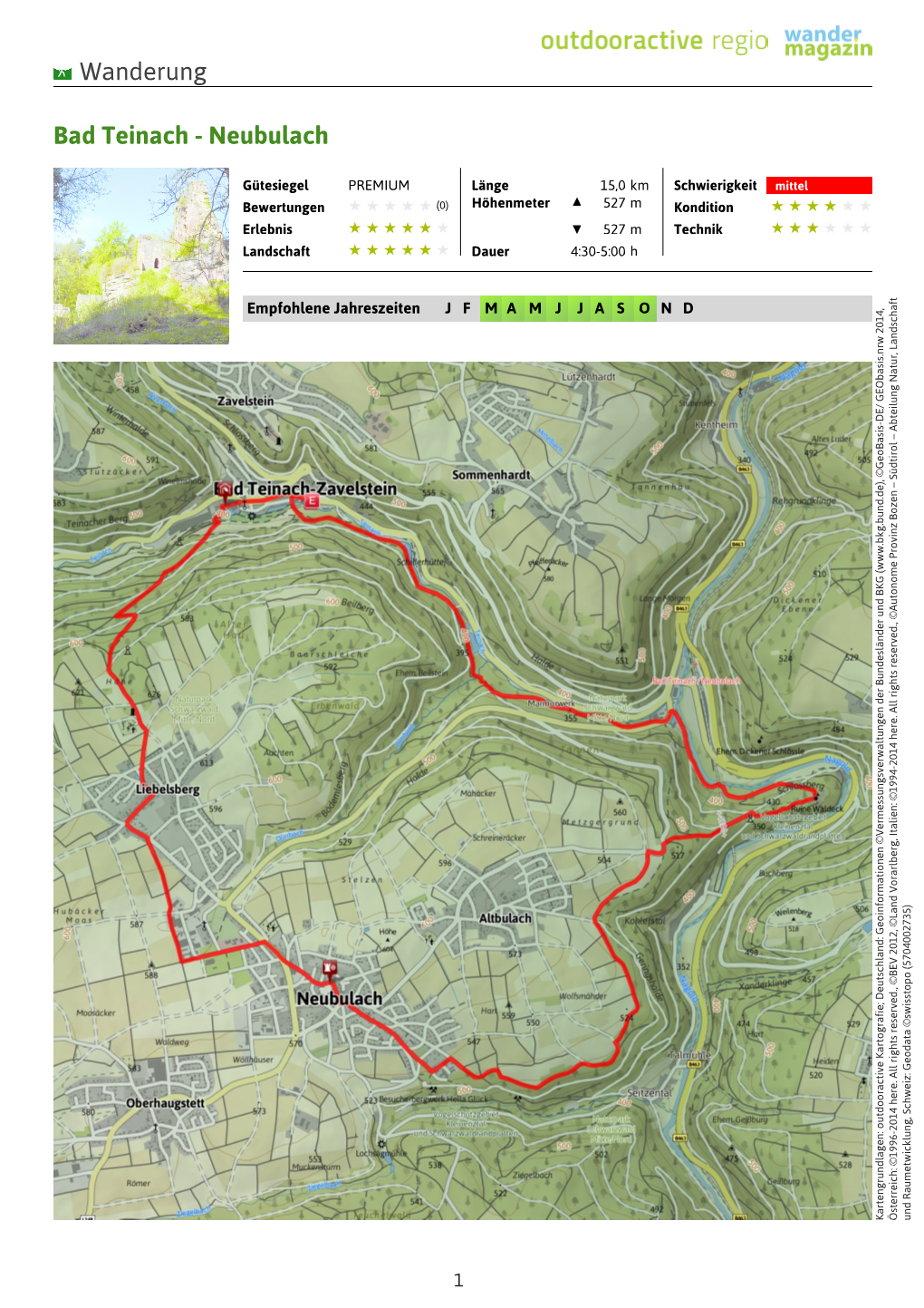 Wanderung Bad Teinach