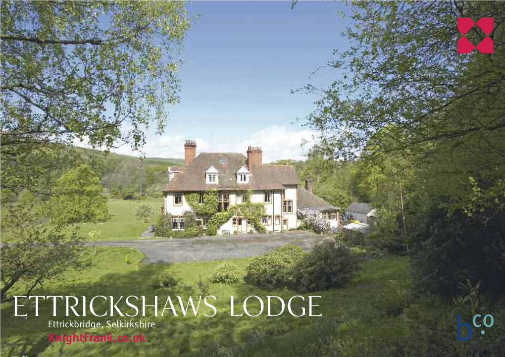 Ettrickshaws Lodge Ettrickbridge, Selkirkshire Knightfrank.Co.Uk