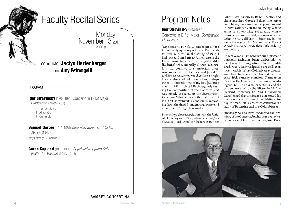 Faculty Recital Series