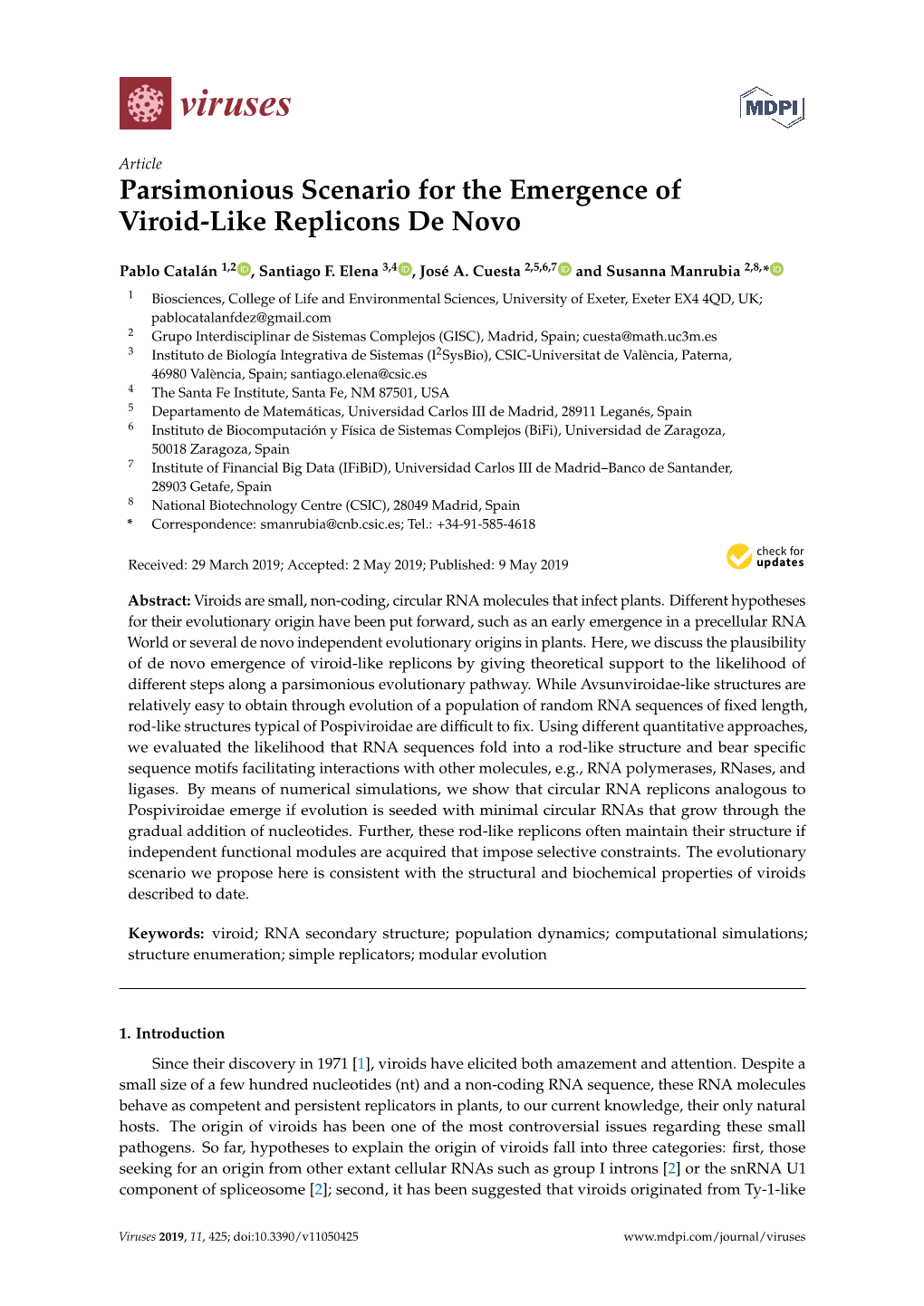 Parsimonious Scenario for the Emergence of Viroid-Like Replicons De Novo