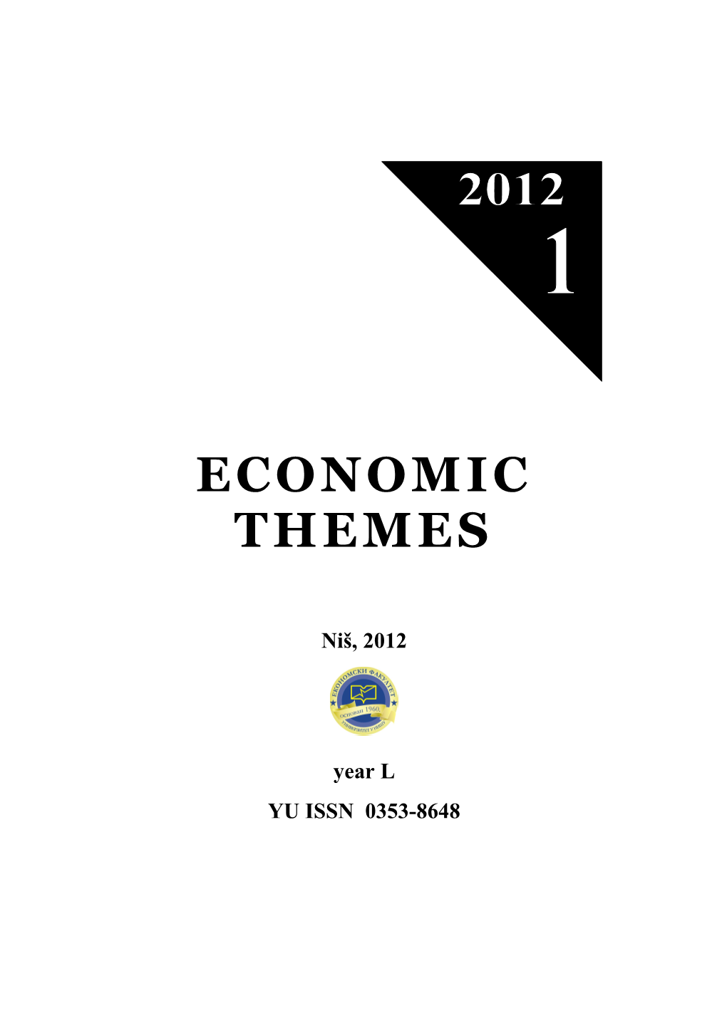 Economic Themes