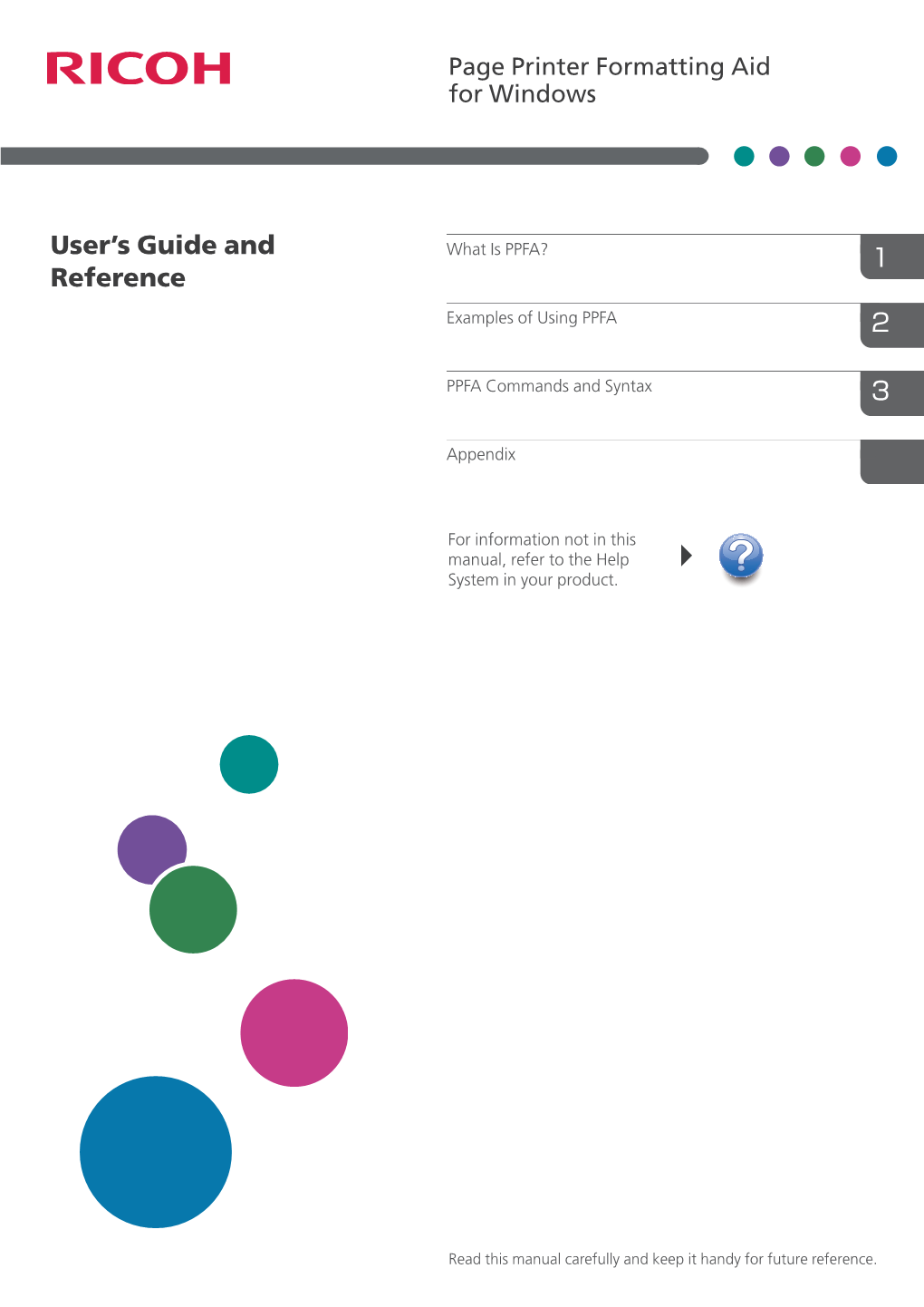 User's Guide and Reference