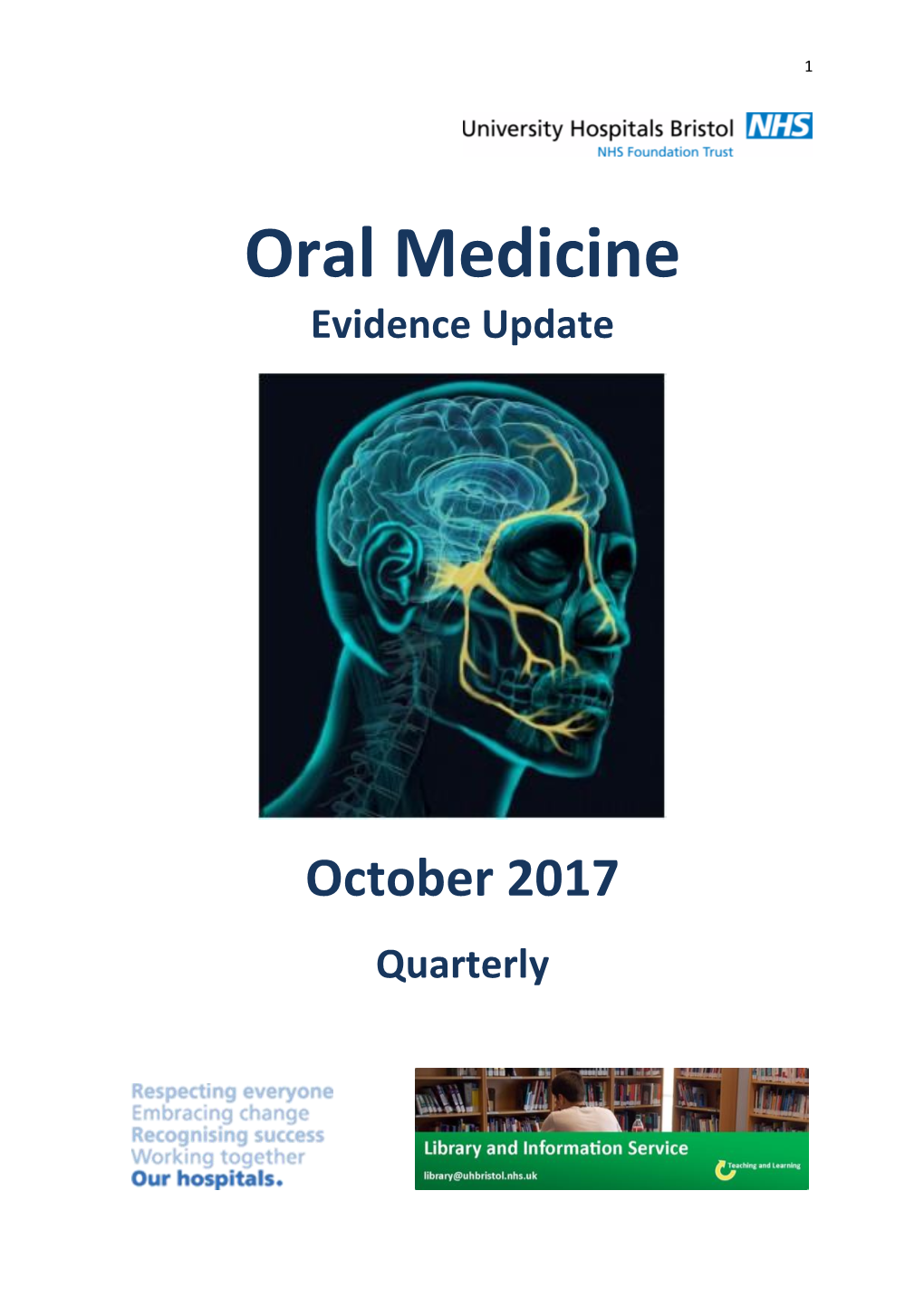 Oral Medicine Evidence Update