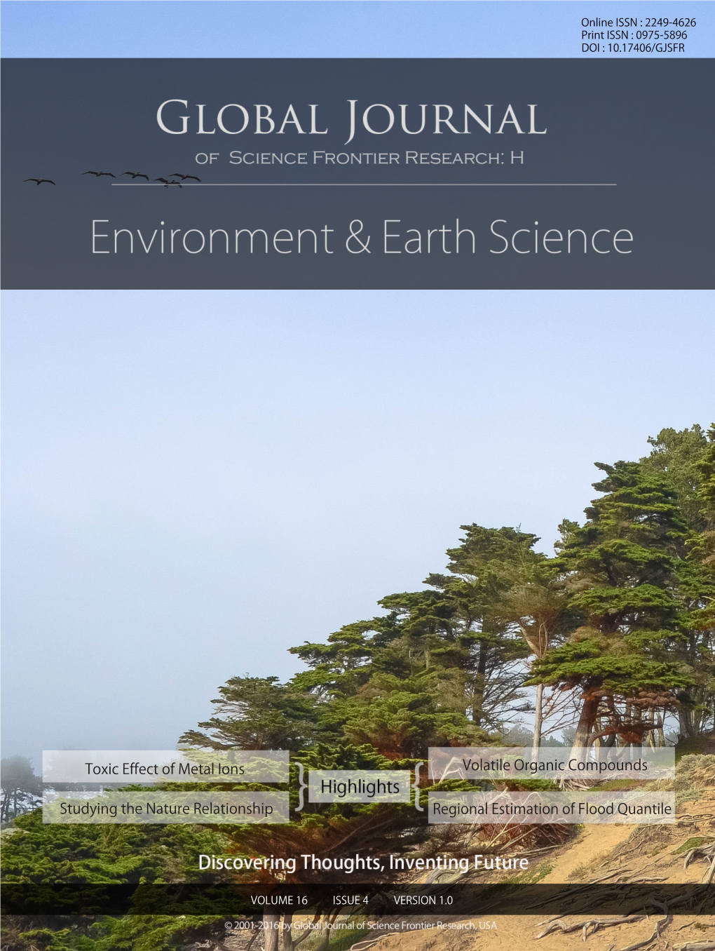 Global Journal of Science Frontier Research: H Environment & Earth Science