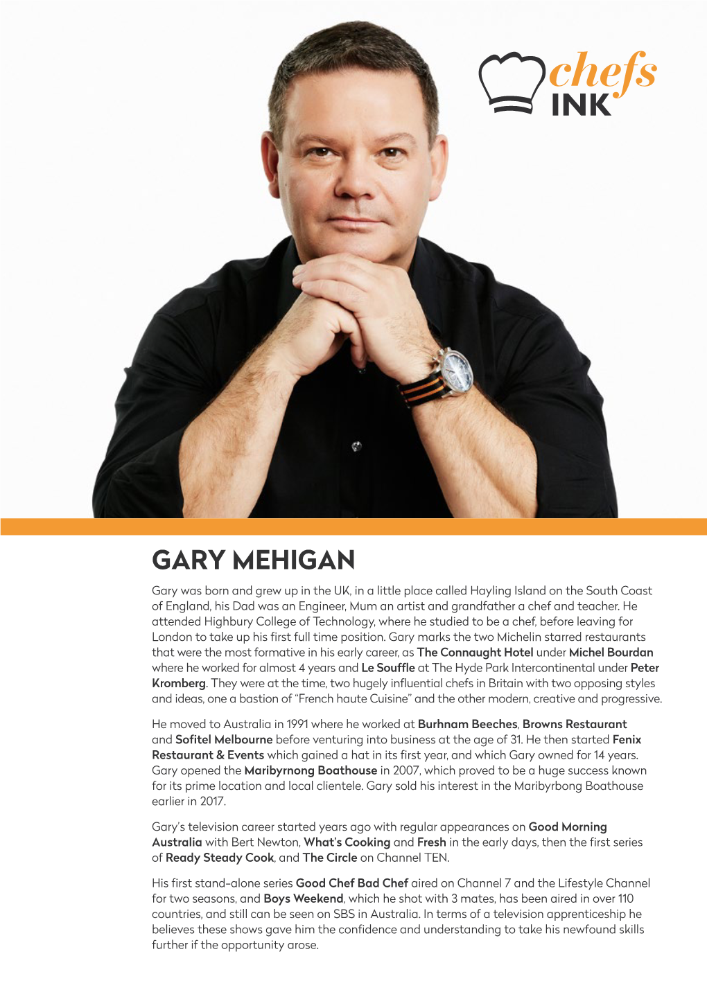 Gary Mehigan