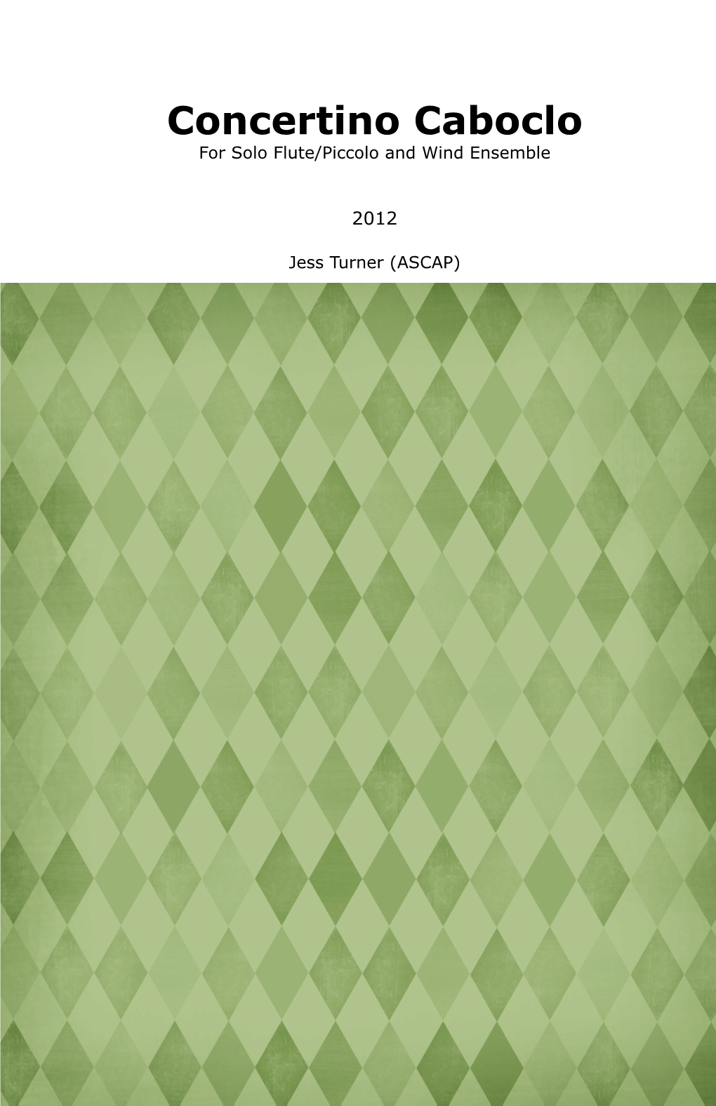 Concertino Caboclo for Solo Flute/Piccolo and Wind Ensemble