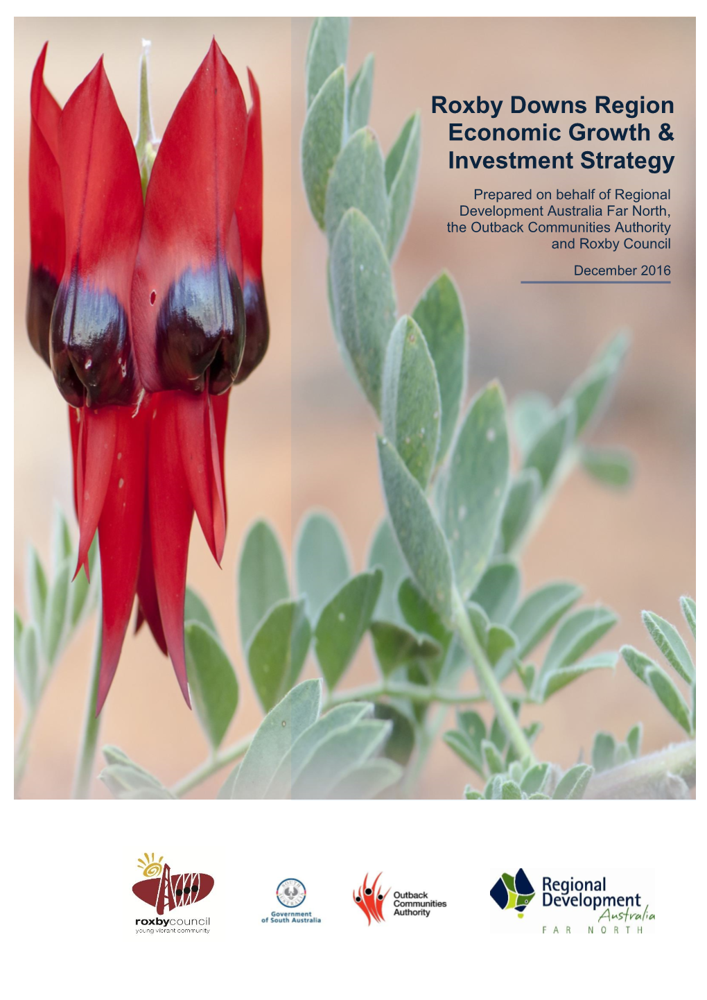Roxby Downs Region Economic Growth & Investment Strategy