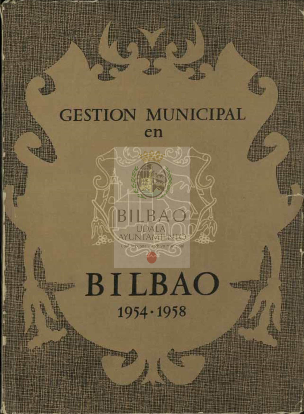 GESTIÓN MUNICIPAL En 1954-1958