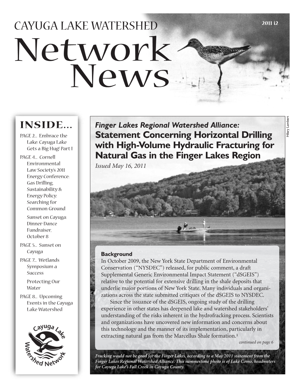 Cayuga Lake Watershed Network