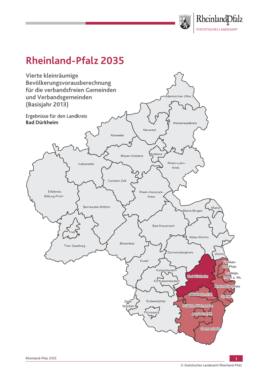 Rheinland-Pfalz 2035 – Vierte Kleinräumige