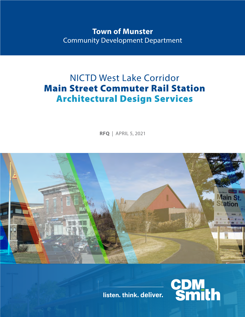 NICTD West Lake Corridor Main Street Commuter Rail Station Architectural Design Services