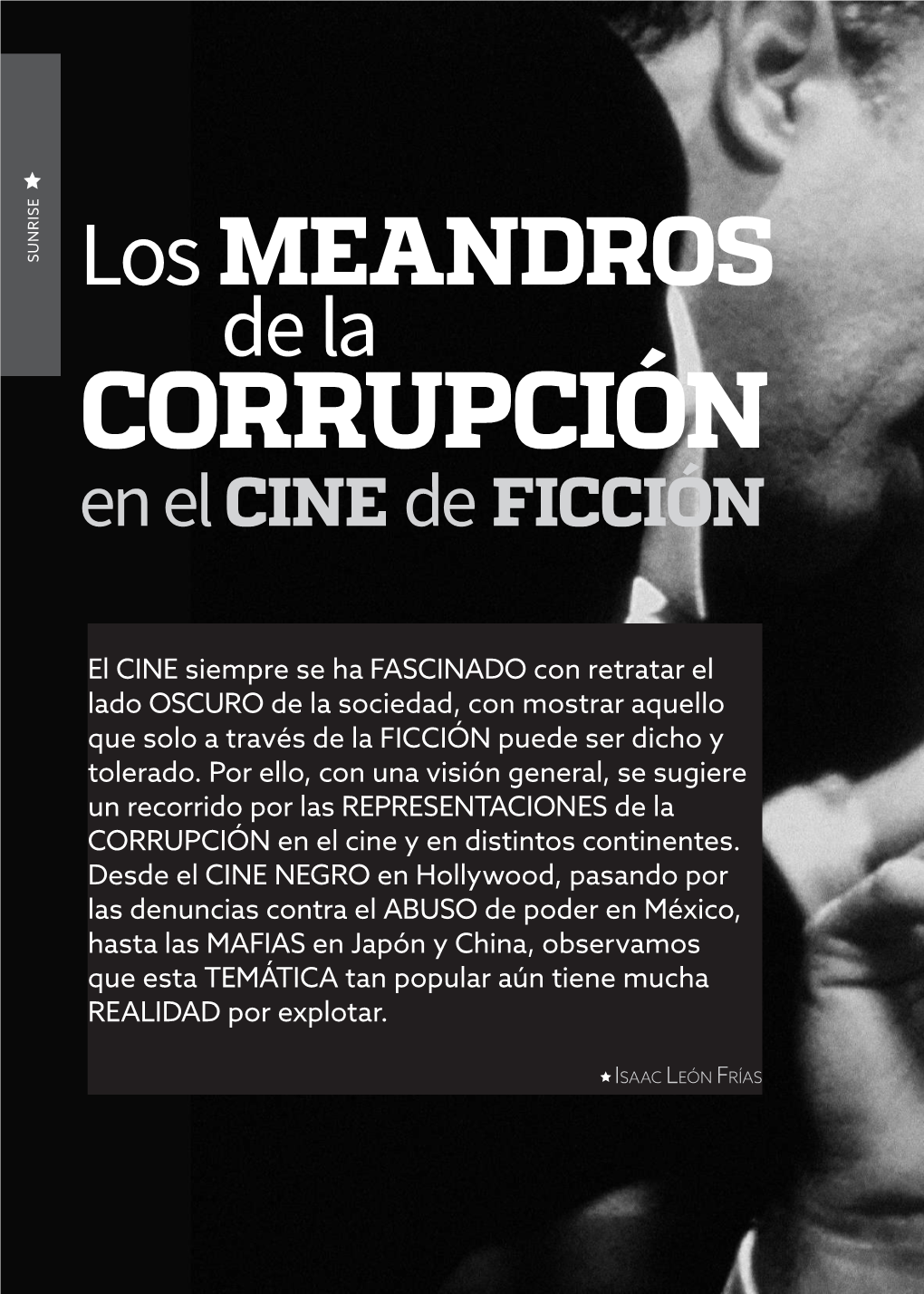 CORRUPCIÓN En El CINE De FICCIÓN