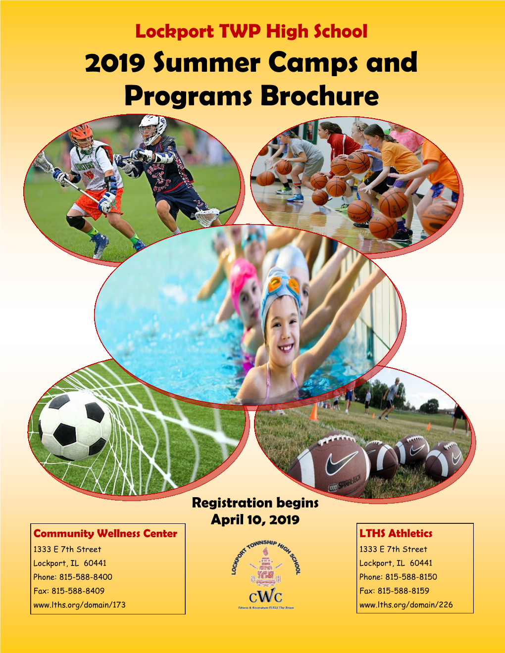 2019 Summer Camps and Programs Brochure