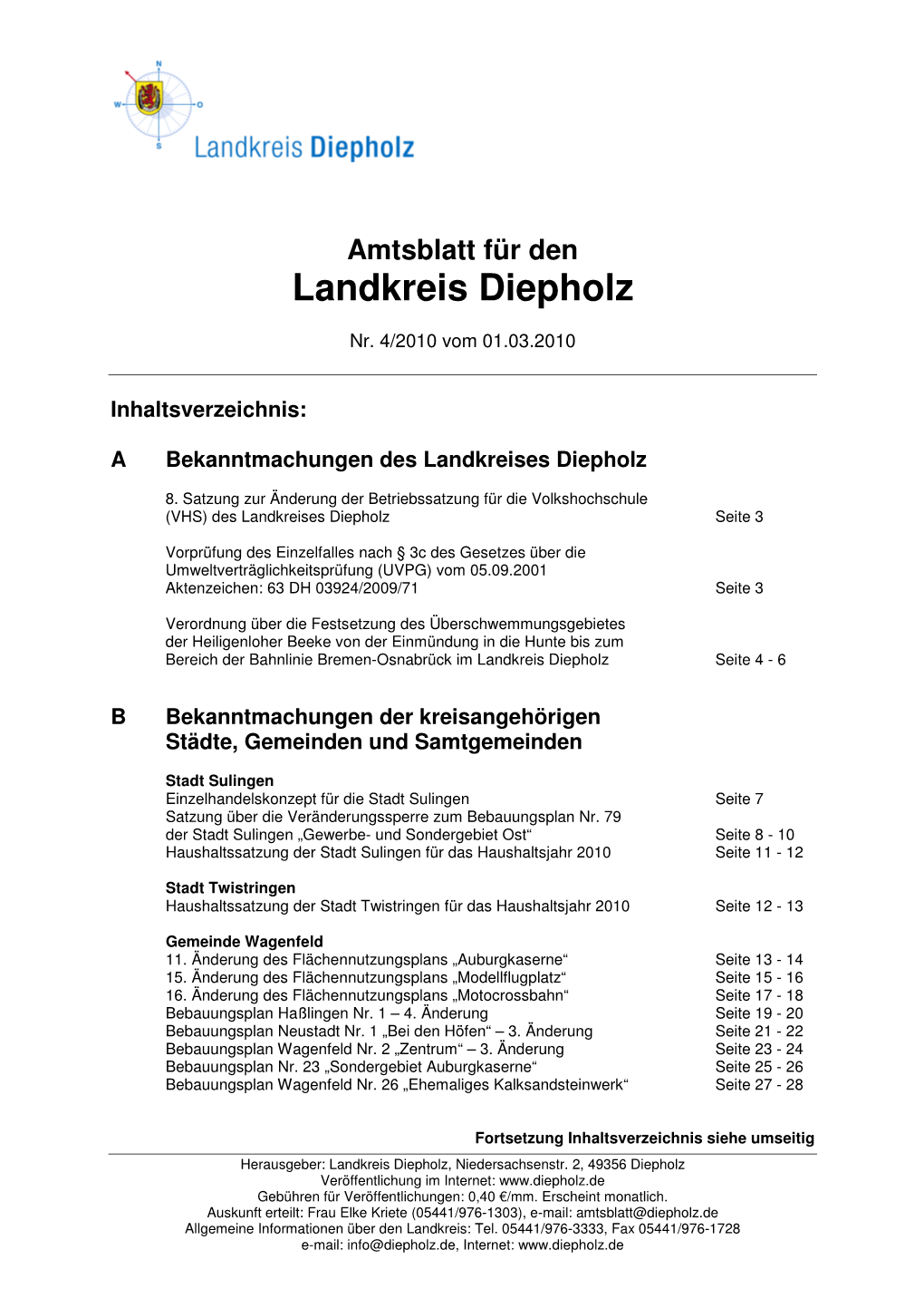 Amtsblatt 04/2010