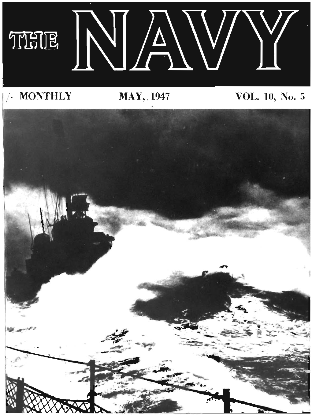 MONTHLY MAY, 1947 LET LLOYD's Suppose There Were No Police- Man on the Corner