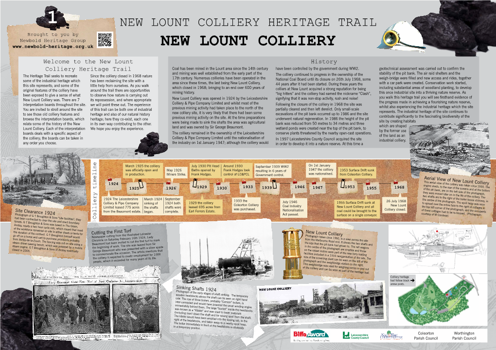 New Lount Colliery Heritage Trail