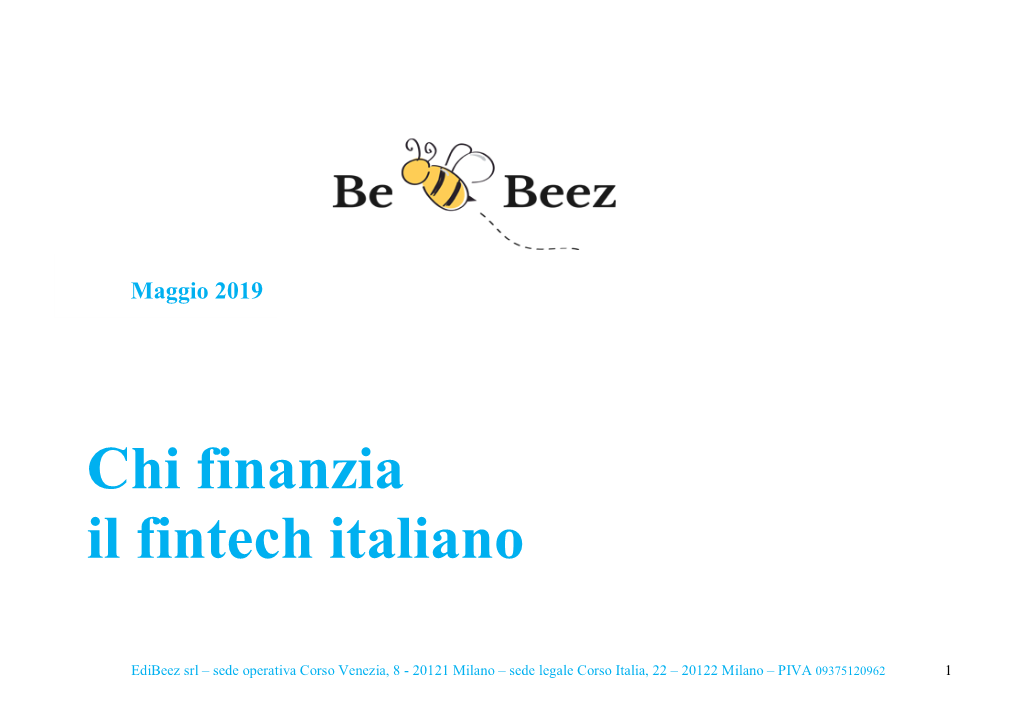 Chi Finanzia Il Fintech Italiano
