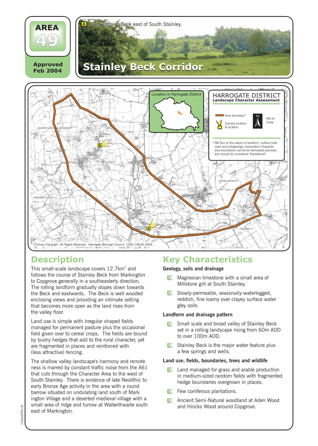 Area 49 Stainley Beck Corridor