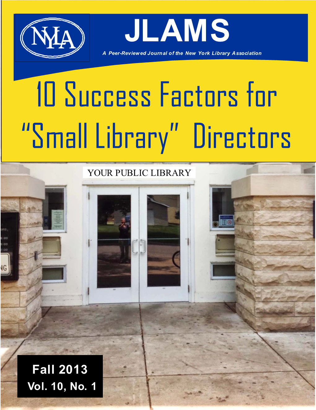 10 Success Factors for “Small Library” Directors