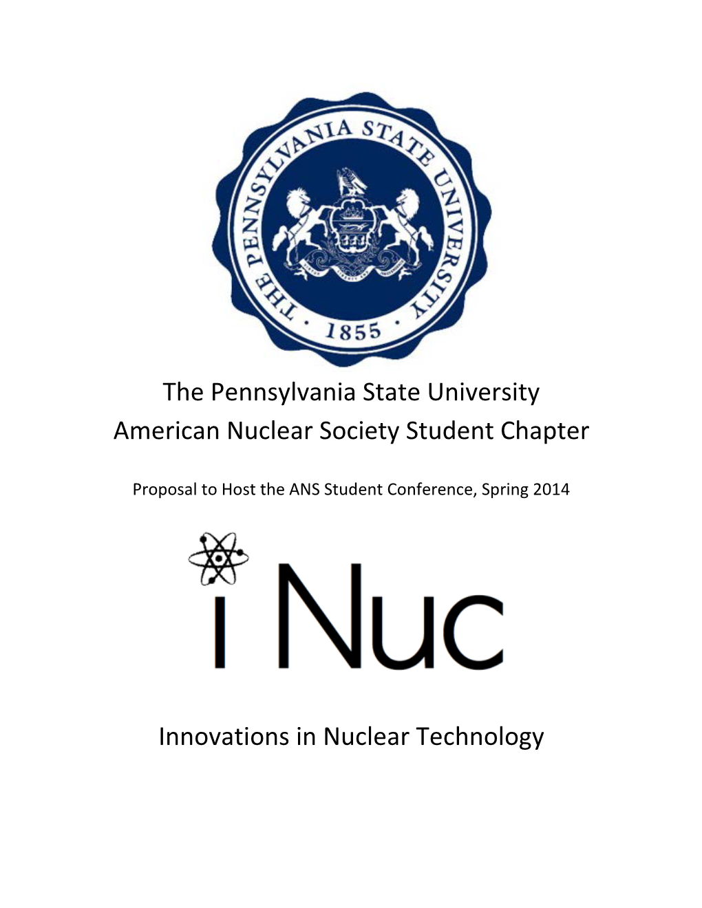 Pennsylvania State University American Nuclear Society Student Chapter