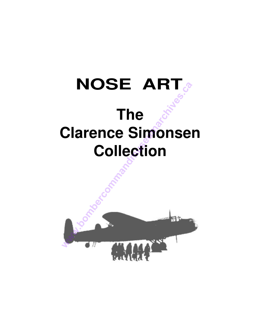 NOSE ART the Clarence Simonsen Collection