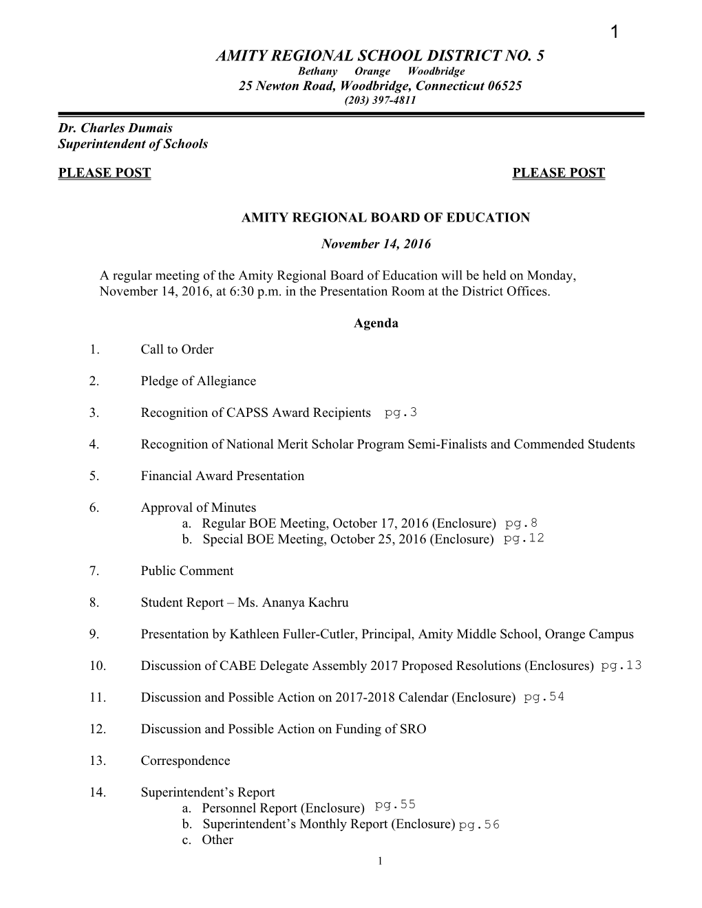 BOE Meeting Packet 2016-11-14