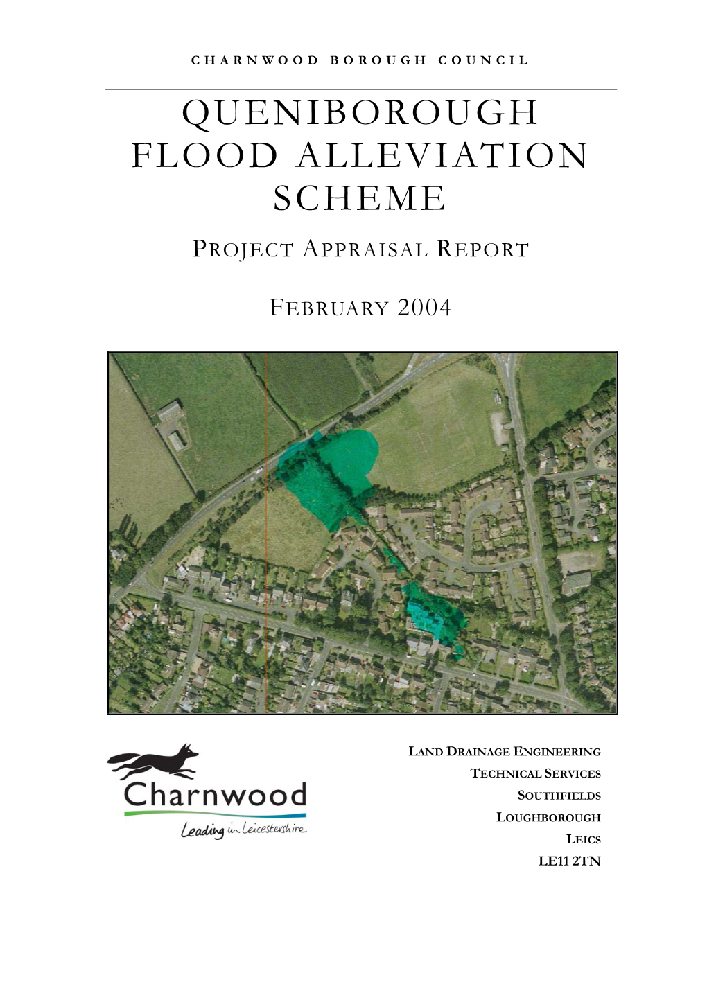 Queniborough Flood Alleviation Scheme Project Appraisal Report