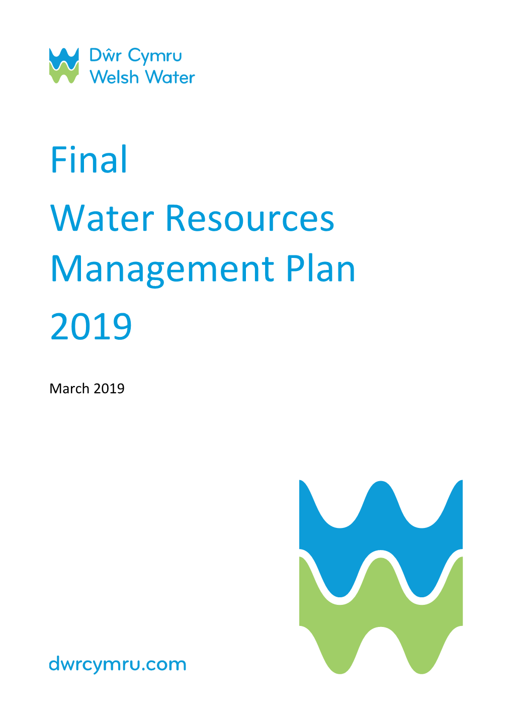 Final Water Resources Management Plan 2019