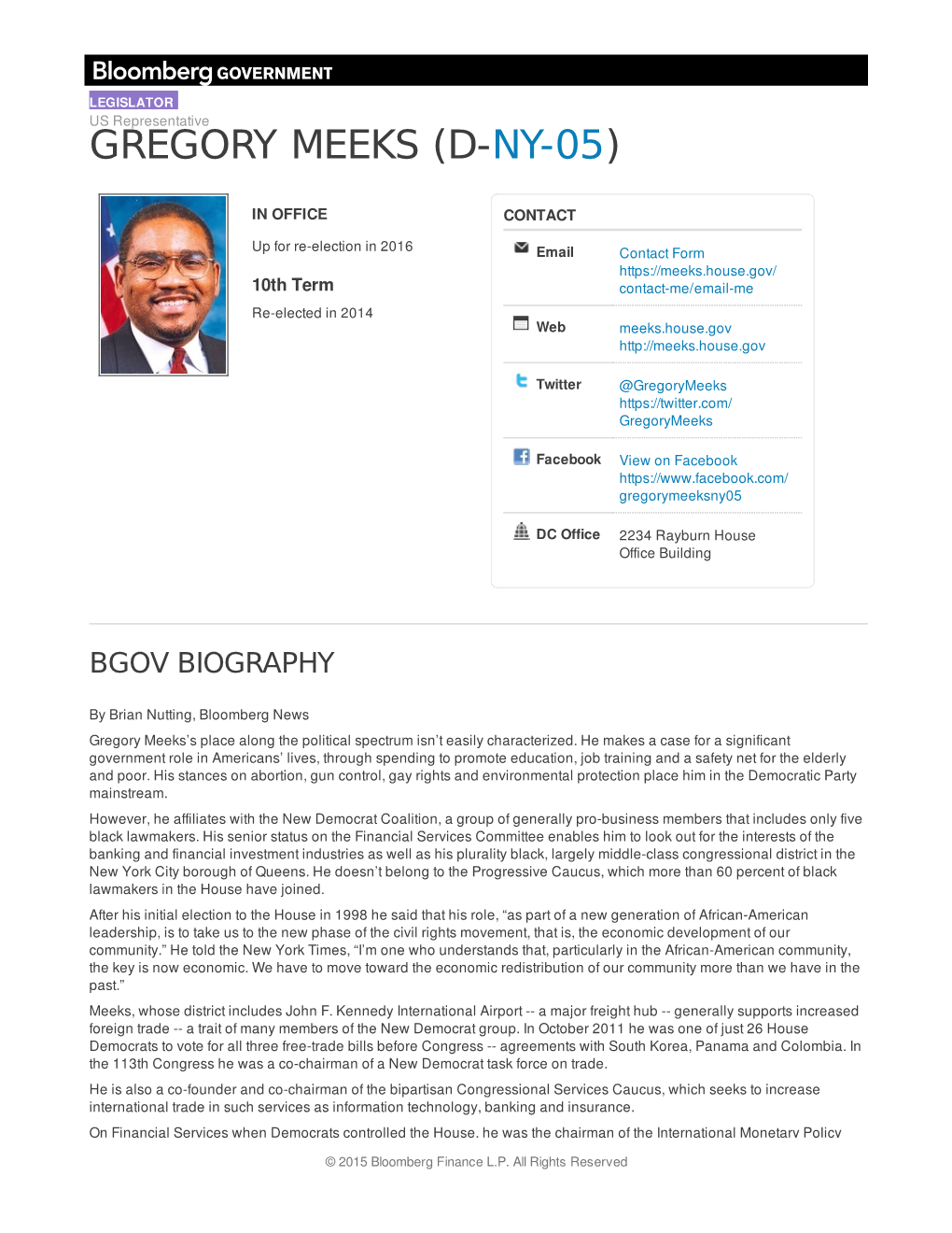 Gregory Meeks (D-Ny-05)