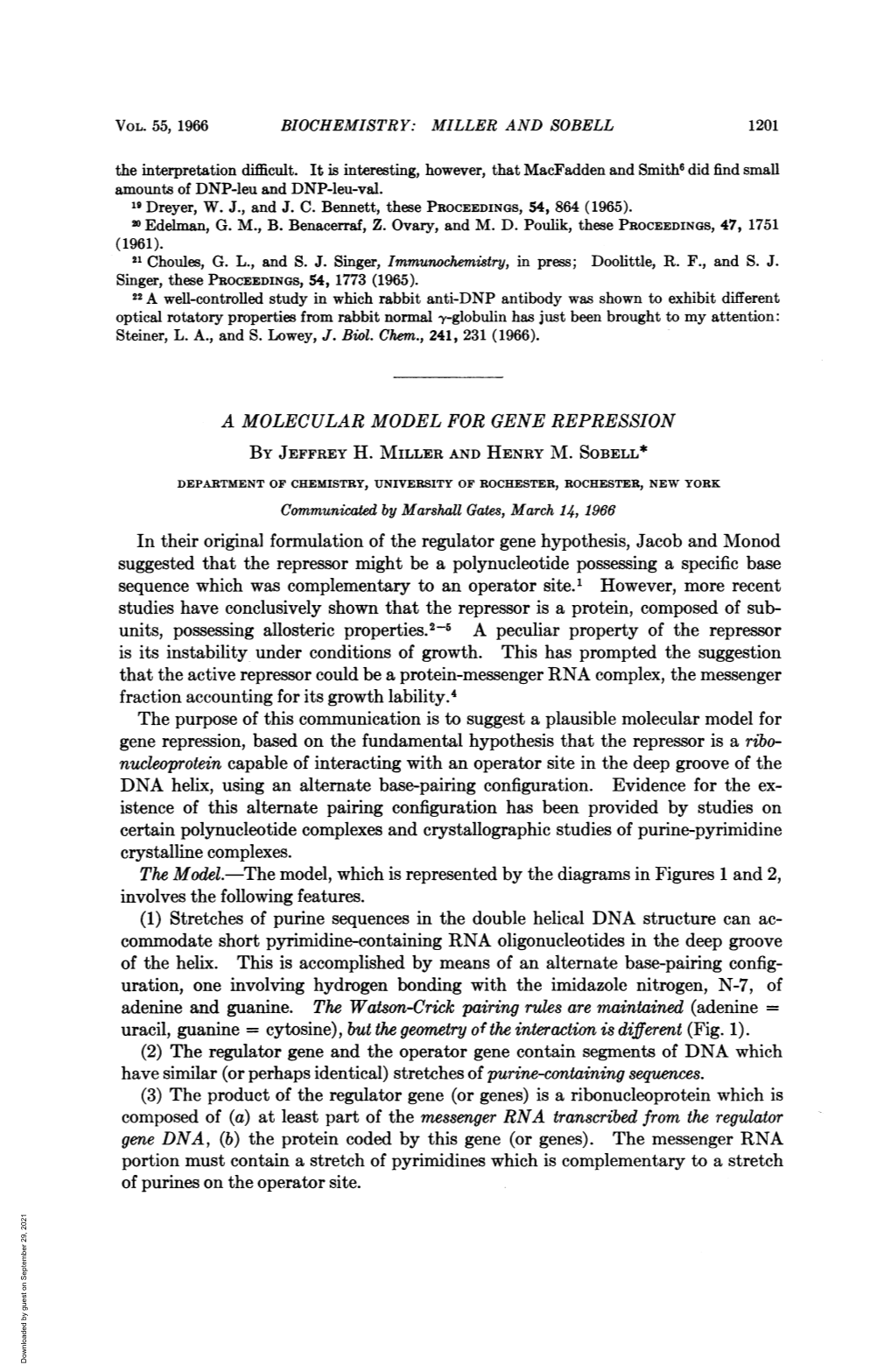 Certain Polynucleotide Complexes and Crystallographic Studies of Purine-Pyrimidine Crystalline Complexes